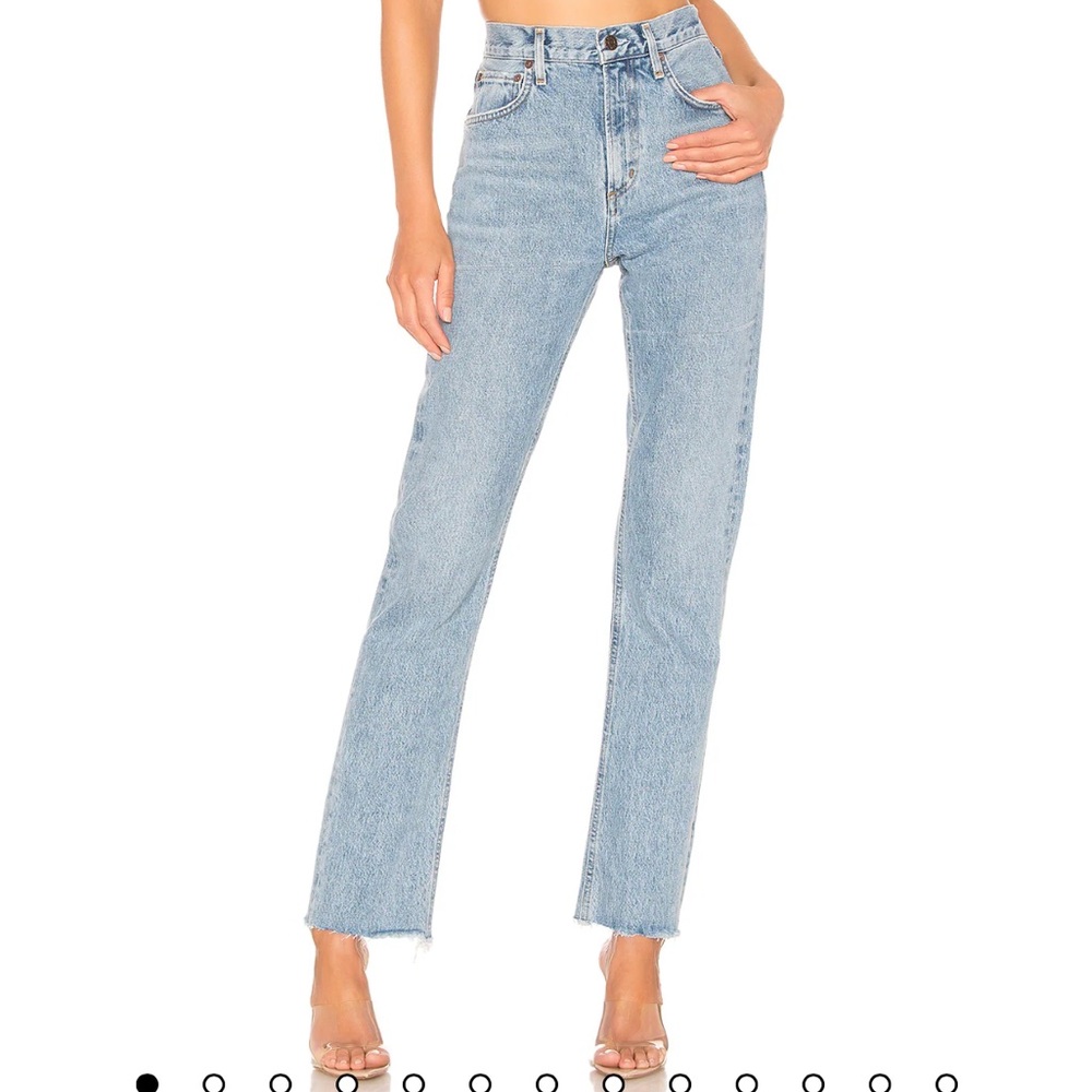 Agolde Cherie straight leg jeans